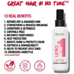 3 Sprays 10-en-1 Lotus UniqOne Revlon 150ML 11 3 Sprays 10-en-1 Lotus UniqOne Revlon 150ML -Hair Care Soldes 3 sprays 10 en 1 lotus uniqone revlon 150ml 3