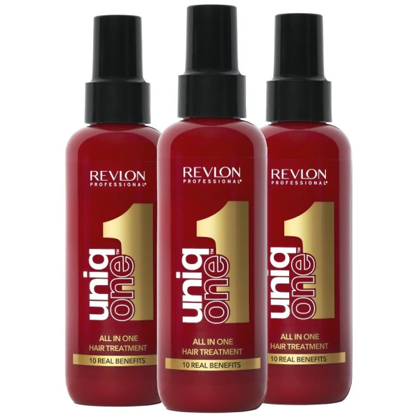 3 Sprays 10-en-1 Original UniqOne Revlon 150ML 3 3 Sprays 10-en-1 Original UniqOne Revlon 150ML