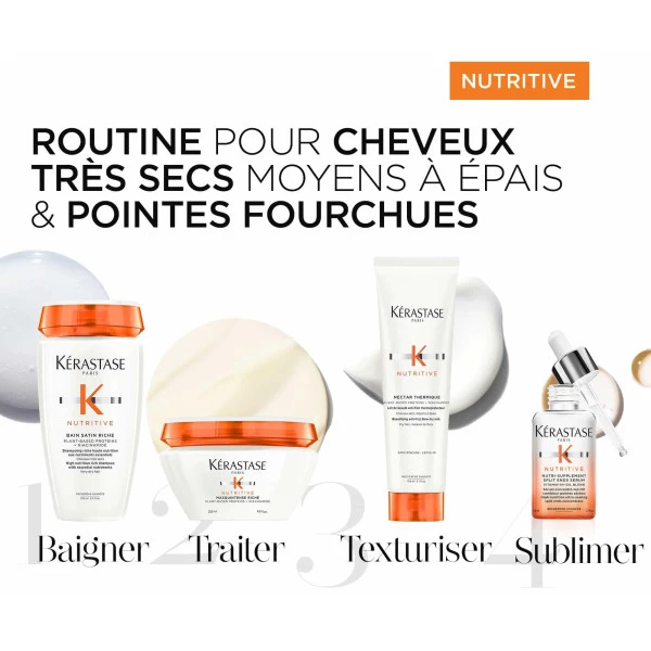 Bain Satin Riche Nutritive Kérastase 250ML 10 Bain Satin Riche Nutritive Kérastase 250ML – Image 8