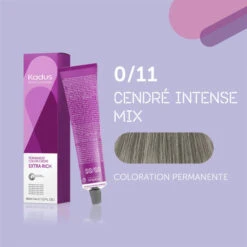 Coloration Permanente 0/11 Cendré Intense Mix Kadus 60ML 11 Coloration Permanente 0/11 Cendré Intense Mix Kadus 60ML -Hair Care Soldes coloration permanente 011 cendre intense mix kadus 60ml 2