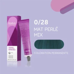 Coloration Permanente 0/28 Mat Perlé Mix Kadus 60ML -Hair Care Soldes coloration permanente 028 mat perle mix kadus 60ml 2