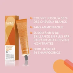 Coloration Semi-permanente Sans Ammoniaque 5/37 Châtain Clair Marron Doré Kadus 60ML -Hair Care Soldes coloration semi permanente sans ammoniaque 537 chatain clair marron dore kadus 60ml 1