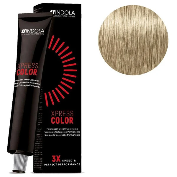 Coloration XpressColor 9.00 Blond Très Clair Naturel Intense 60ML INDOLA 3 Coloration XpressColor 9.00 Blond Très Clair Naturel Intense 60ML INDOLA
