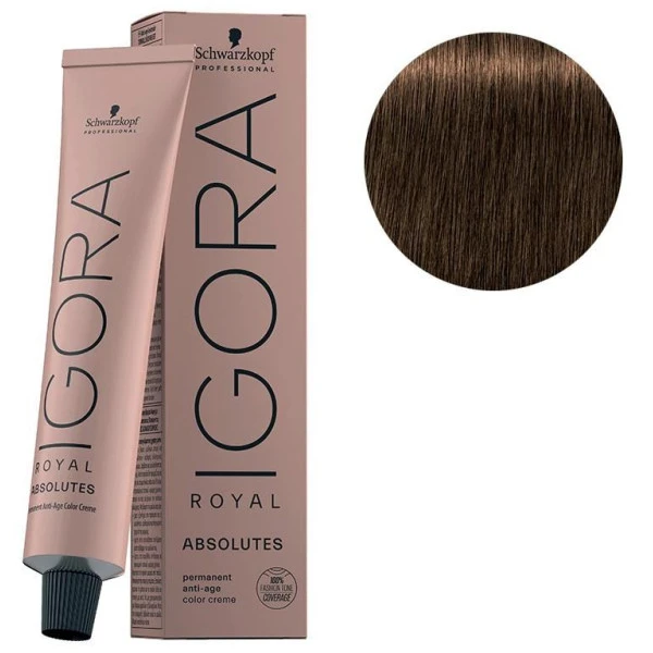 Schwarzkopf Igora Royal Absolutes 6-50 Blond Foncé Doré Naturel 60 ML 3 Schwarzkopf Igora Royal Absolutes 6-50 Blond Foncé Doré Naturel 60 ML