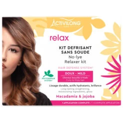 Kit De Défrisage Doux Sans Soude Relax Activilong
