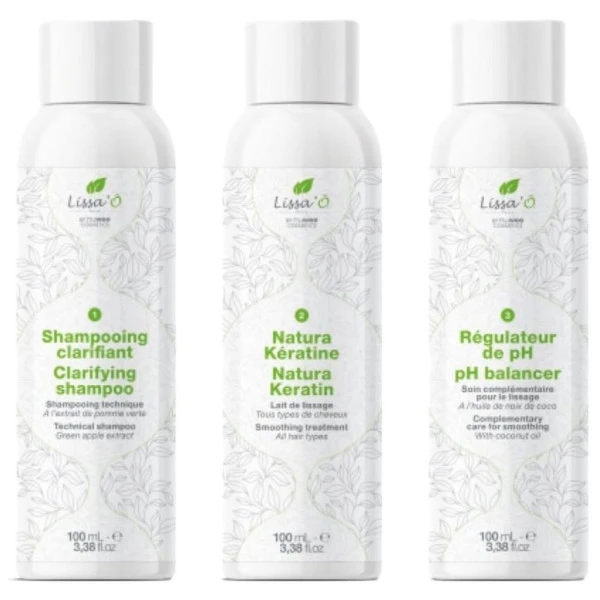 Kit De Lissage Natura Keratin LISSA'Ô 3 Kit De Lissage Natura Keratin LISSA'Ô