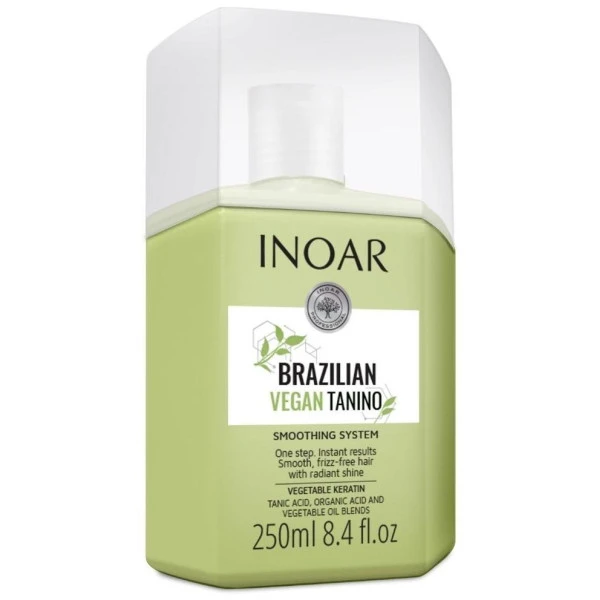 Lissage Végan Brazilian Vegan Tanino Inoar 250ML 3 Lissage Végan Brazilian Vegan Tanino Inoar 250ML