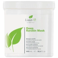 Masque Cheveux Sensibles Deep Keratin LISSA'Ô 900ML -Hair Care Soldes masque cheveux sensibles deep keratin lissa o 900ml 2