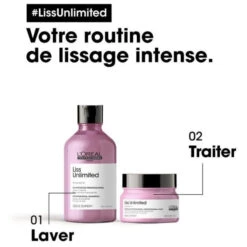 Masque Liss Unlimited L'Oréal Professionnel 500ML -Hair Care Soldes masque liss unlimited l oreal professionnel 500ml 5