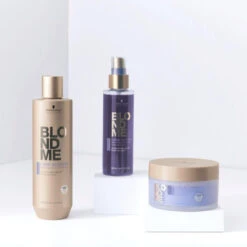 Masque Neutralisant BlondMe Schwarzkopf 200ML -Hair Care Soldes masque neutralisant blondme schwarzkopf 200ml 3