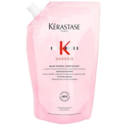 Pack Bouteille Et Recharge Bain Hydra-fortifiant Genesis Kérastase 500ML -Hair Care Soldes pack bouteille et recharge bain hydra fortifiant genesis kerastase 500ml 1