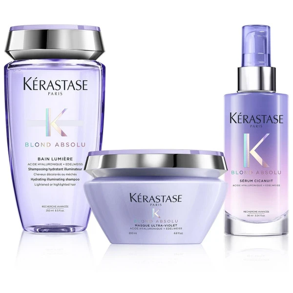 Routine Blond Absolu Kérastase 3 Routine Blond Absolu Kérastase