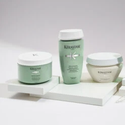 Routine Potentialiste à L'argile Spécifique Kérastase -Hair Care Soldes routine potentialiste a l argile specifique kerastase 7