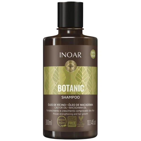 Shampooing Botanic Inoar 300ML 3 Shampooing Botanic Inoar 300ML