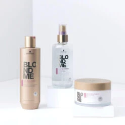 Shampooing Léger BlondMe Schwarzkopf 1L -Hair Care Soldes shampooing leger blondme schwarzkopf 1l 3