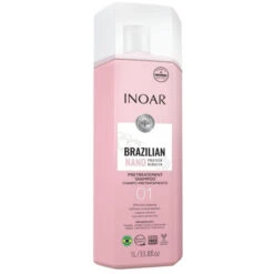Shampooing Pré-traitement Step 1 Brazilian Nano Inoar 1L