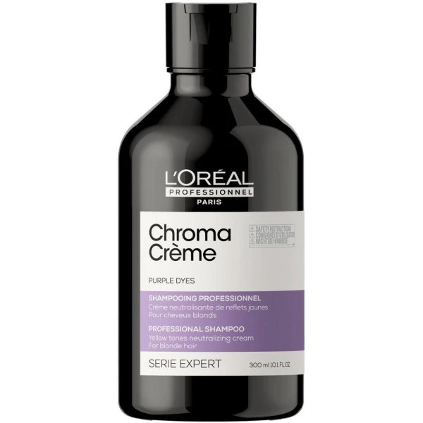 Shampooing Violet Chroma Crème L'Oréal Professionnel 300ML 3 Shampooing Violet Chroma Crème L'Oréal Professionnel 300ML