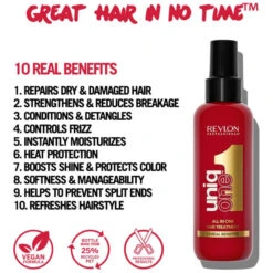 Spray 10-en-1 Original UniqOne Revlon 150ML -Hair Care Soldes spray 10 en 1 original uniqone revlon 150ml 3