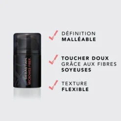 Texturisant élastique Microweb Fiber Sebastian 45ML 10 Texturisant élastique Microweb Fiber Sebastian 45ML -Hair Care Soldes texturisant elastique microweb fiber sebastian 45ml 1