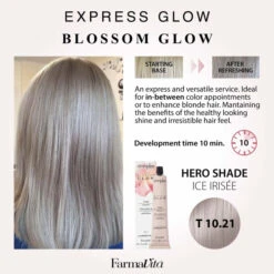 Toner T Blossom Glow N°10.11 Cendré 100ml -Hair Care Soldes toner t blossom glow n1011 cendre 100ml 6